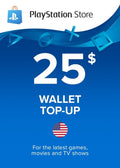 PlayStation Network Card 25 USD PSN Key